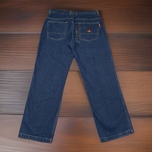 Forge FR Jeans 32 x 30 Men's Work CAT2 Denim Pants Blue Wash Flame Resistant NEW